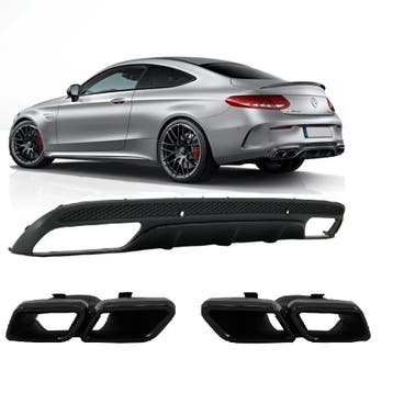 Diffuser | geschikt voor Mercedes-Benz | C-klasse Cabriolet, Auto-onderdelen, Verzenden, Nieuw, Mercedes-Benz