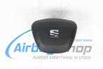 AIRBAG SET – DASHBOARD DONKERGRIJS SEAT IBIZA 6J FACELIFT, Gebruikt, Seat
