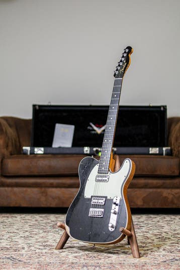 Fender Custom Shop Telecaster Relic 2014 | Black, Nieuw