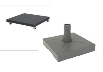 9x Parasolvoet, Platinium Soretto En Lesli Living, 90kg e, Nieuw