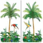Decoratie palmbomen papier - Scenesetters, Verzenden, Nieuw