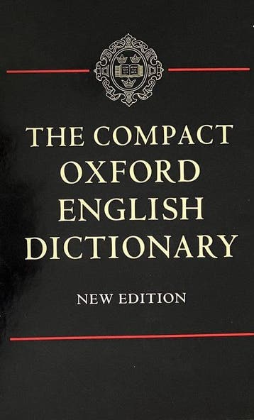 Boek Oxford English Dictionary Compact 9780198612582, Verzenden, Zo goed als nieuw