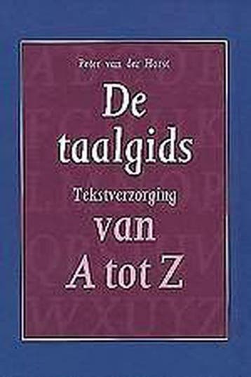 TAALGIDS, DE - P. van der Horst 9789057970221, Verzenden, Gelezen, P. van der Horst