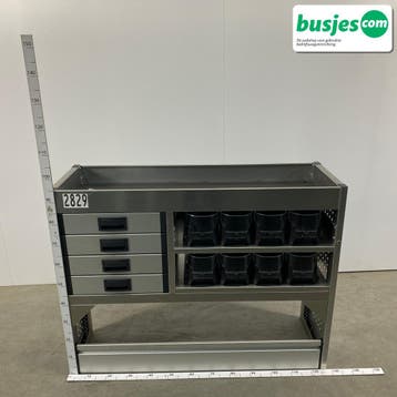 Aluca bedrijfswageninrichting 1255x415x950mm (2829), Ophalen of Verzenden