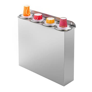 GGM Gastro | Vierdubbele bekerdispenser - kunststof - |, Verzenden