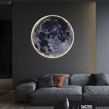 3D LED Maan Wandlamp met Afstandsbediening, Verzenden, Nieuw