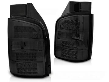 Achterlichten VW Transporter T5 LED smoke twin deuren, Ophalen of Verzenden, Nieuw