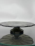 Charles Graffart & René Delvenne - Taartschaal - Glas -