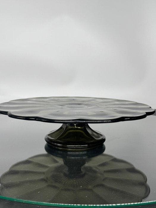 Charles Graffart & René Delvenne - Taartschaal - Glas -, Antiek en Kunst, Kunst | Designobjecten