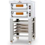 Pizzaoven | TEKNO | Elektrisch | 2 Bakkamers | 0°C/450°C |, Verzenden, Nieuw in verpakking