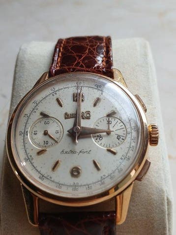 Eberhard & Co.-Oro 18 k,cal 14000,Extra-Fort - Eberhard,Oro, Nieuw
