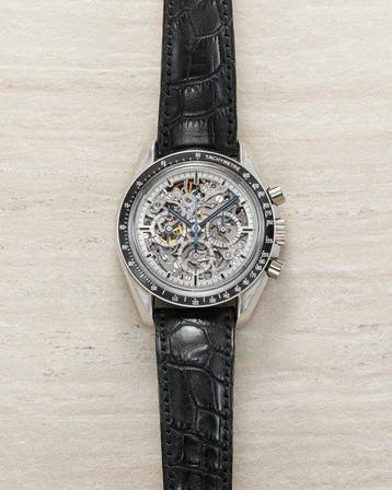 Omega - Speedmaster - Speedmaster Platinum Ref. 3097.30, Nieuw