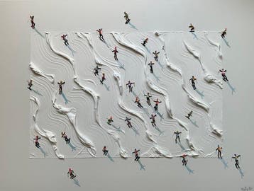 Taty Ur - Ski vibes, Antiek en Kunst
