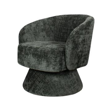 DS4U Kenny gestoffeerde fauteuil - groen | Showroommodel, Ophalen of Verzenden, Nieuw