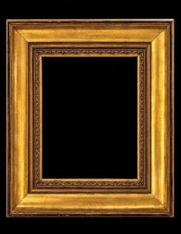 Lijst - Hout - 40 × 36 cm, Antiek en Kunst