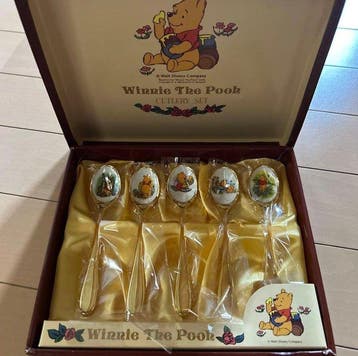 Winnie The Pooh - 5 Bestekset - K.Onishi M.D. Co., Ltd. -, Nieuw