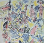 Corneille (1922-2010) - Vrouw met vogel