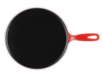 Veiling - Le Creuset Duurzame gietijzeren crêpepan, Gebruikt