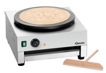 Bartscher Crêpe-bakplaat 1CP400 | Ø 40cm | 230V | 450x510x24, Ophalen of Verzenden, Nieuw in verpakking