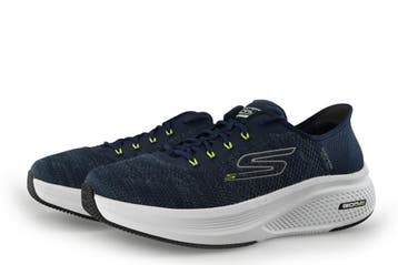 Skechers Instappers in maat 43 Blauw, Overige typen, Zo goed als nieuw, Skechers, Verzenden