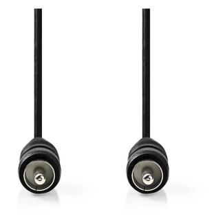 Digitaal Coaxiaal (SPDIF) kabel | Nedis | 2 meter (Zwart), Verzenden, Nieuw