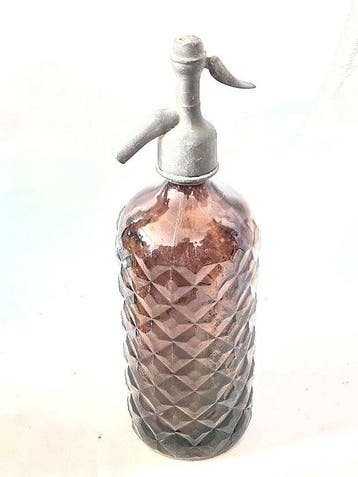 Fles - Bruine gin-sifon