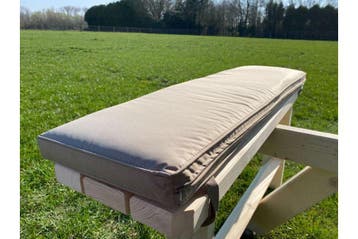 Rockwood® Picknicktafel Kussen Taupe 57cm, Ophalen of Verzenden, Nieuw, Rechthoekig, Hout