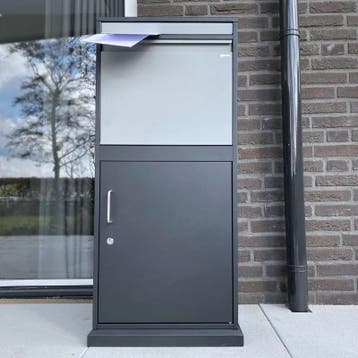 2e kans - Mega Pakketbrievenbus – XXXL PakketPanda Multibox, Verzenden, Nieuw, Rvs