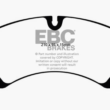 EBC 10+ Porsche Cayenne 3.0 Supercharged Hybrid Bluestuff, Ophalen of Verzenden, Nieuw