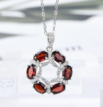Zonder minimumprijs - Ketting met hanger Zilver, Verguld,, Sieraden, Tassen en Uiterlijk, Antieke sieraden