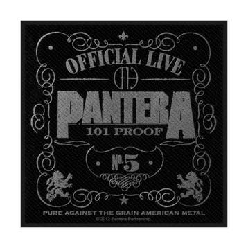Pantera Official Live 101% Proof Patch officiële merchandise, Ophalen of Verzenden, Nieuw, Kleding
