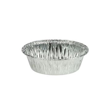 Aluminium Bakvorm Rond Ø6,5x2,7cm 100st., Hobby en Vrije tijd, Verzenden, Nieuw