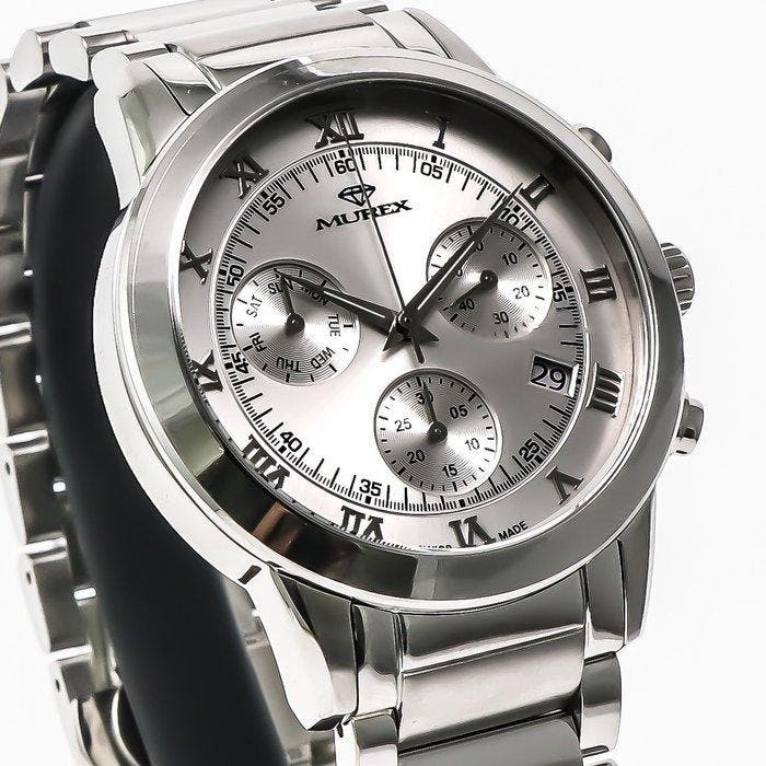 Murex - Swiss Made Chronograph - MUC614-SS-1 - Zonder, Sieraden, Tassen en Uiterlijk, Horloges | Heren