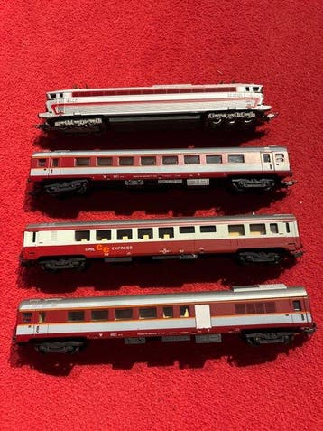 Lima H0 - Modeltrein goederenwagon (4) - Set van één, Nieuw