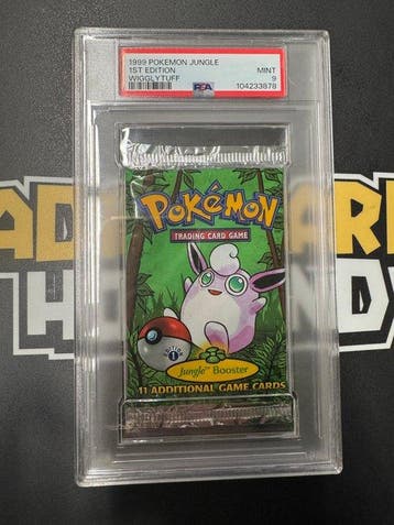 Pokémon - 1 Booster pack - Pokemon 1st Edition Jungle, Hobby en Vrije tijd, Verzamelkaartspellen | Pokémon, Nieuw