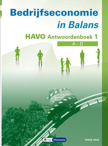 havo / Bedrijfseconomie in Balans / Antwoordenboek 1, Verzenden, Gelezen, Sarina van Vlimmeren