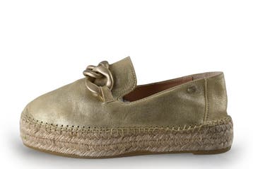 Fred de La Bretoniere Espadrilles in maat 36 Goud, Overige kleuren, Verzenden, Fred de La Bretoniere, Zo goed als nieuw