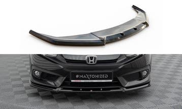 Voorspoiler V.1 Honda Civic Maxton Glans Zwart, Ophalen of Verzenden, Nieuw