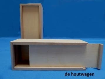 potloden kistje 18 x 7 cm., Ophalen of Verzenden, Nieuw, Overige typen