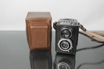 Lubitel 2 T-22 4.5/75 Analoge camera, Nieuw