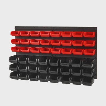 48-delige Wandmontage Opbergbakjes Set - Grote Gereedschapso, Verzenden, Nieuw