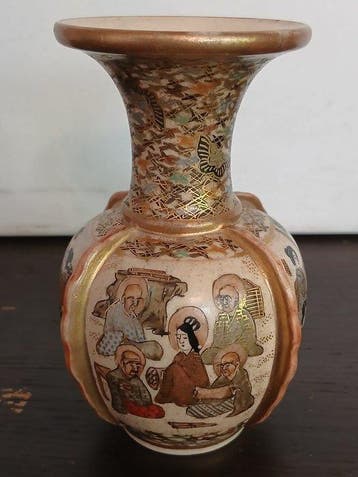 Vaas - Aardewerk - Japan - Meiji periode (1868-1912) -