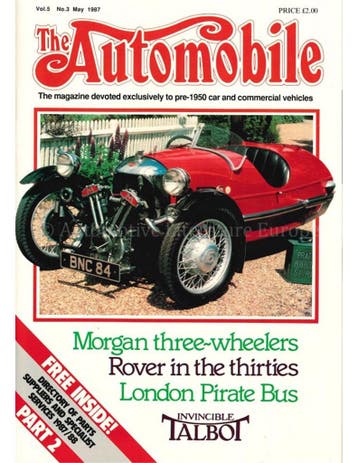 1987 THE AUTOMOBILE MAGAZINE 03, Nieuw, Author