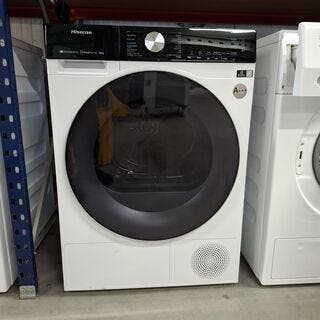 Warmtepomp droger 10.0 KG, Hisense A+++, DH5S102BW, 2025, Nieuw