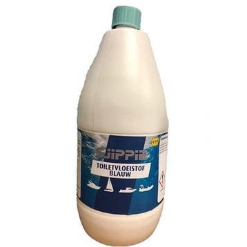 Sjippie Toiletvloeistof 2 liter, blauw, Ophalen of Verzenden, Nieuw, Overige typen