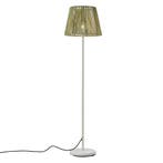 Buiten vloerlamp wit met kap groen touw IP44 - Virginia, Verzenden, Nieuw, Staal