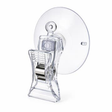 40mm Zuignap met Klem - Transparant - type: GZ-401