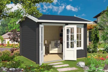 Tuinhuis Alex Carbon-Grey 300 x 250 cm, Tuin en Terras, Tuinhuizen, Nieuw