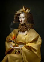 Elena Paraskeva - THE RAGE OF ELISABETTA (GERMAN ETCHING)-, Antiek en Kunst