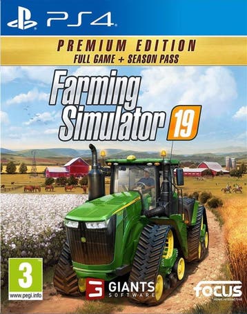 Farming Simulator 19 Premium Edition (PS4 Games), Spelcomputers en Games, Ophalen of Verzenden, Zo goed als nieuw